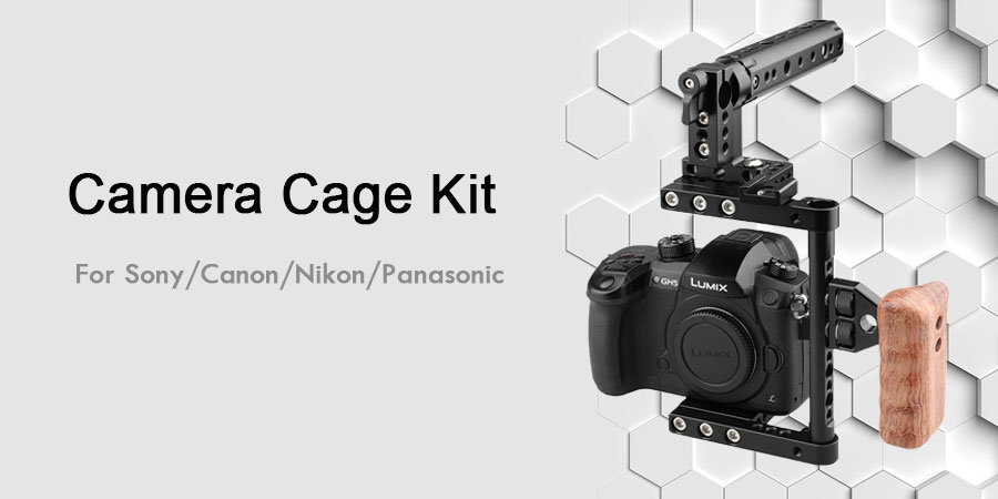 Camera cage for sony/canon/nikon/panasonic