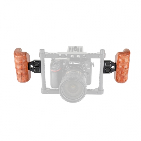 Wooden Handgrip for Camera Cage