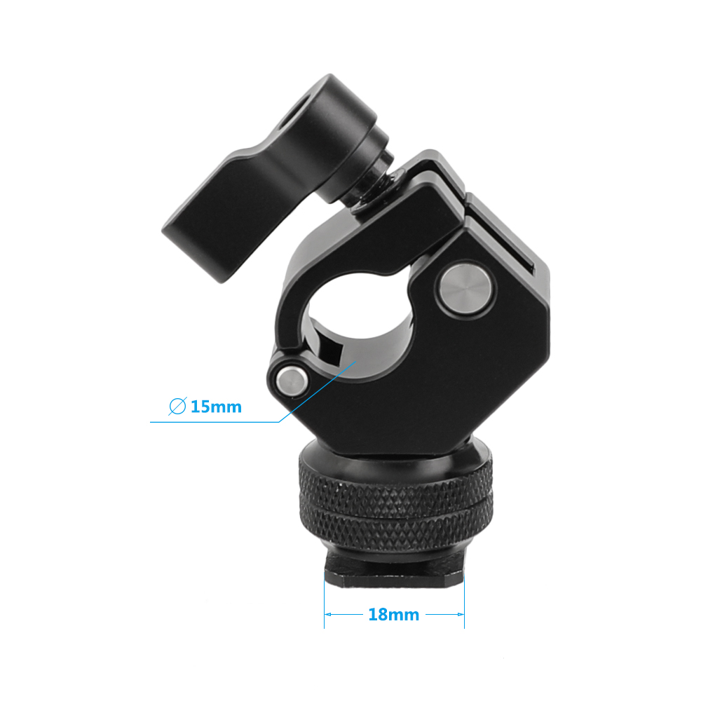 Shoe mount 15mm rod clamp