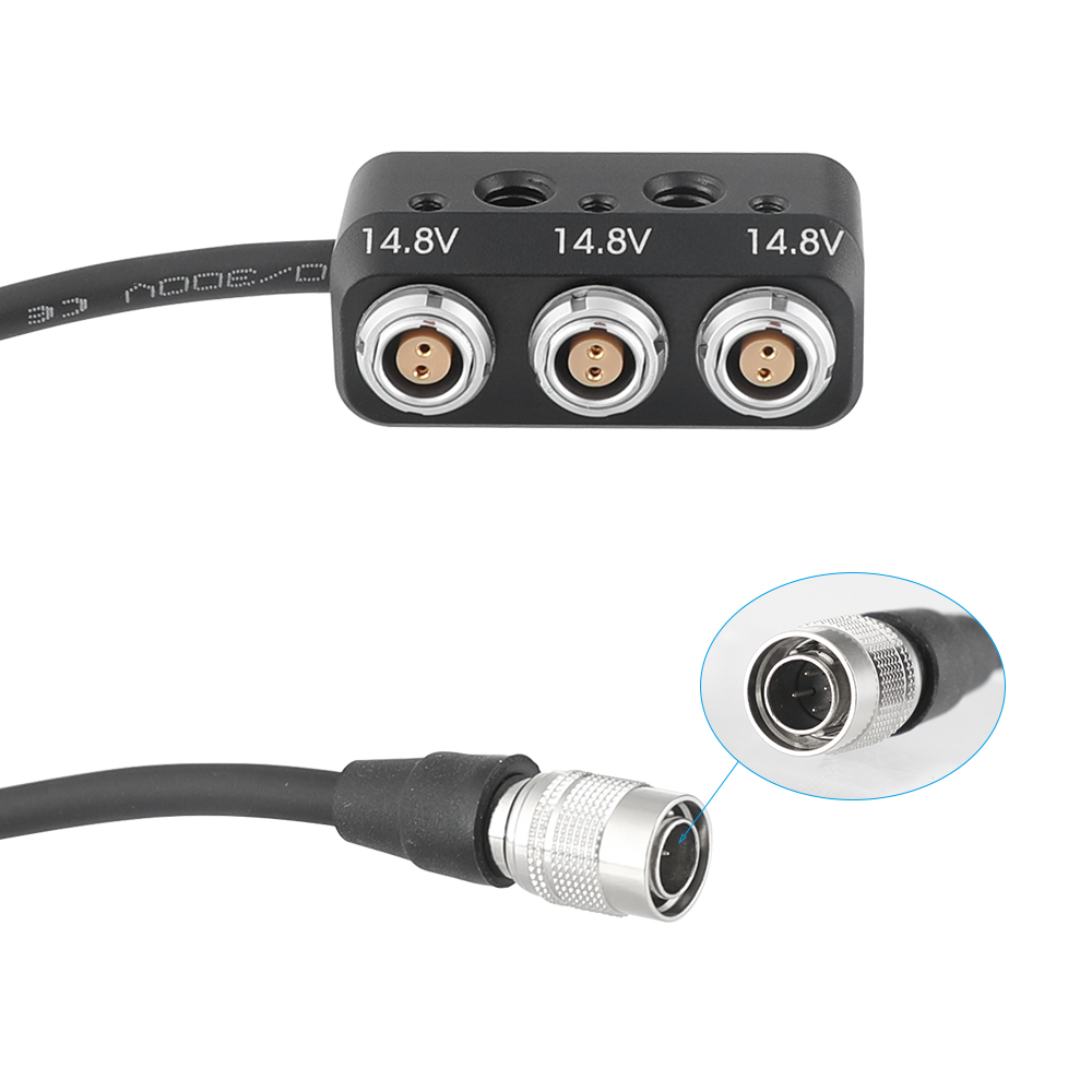 1 to 3 Power Splitter (4pin Hirose)