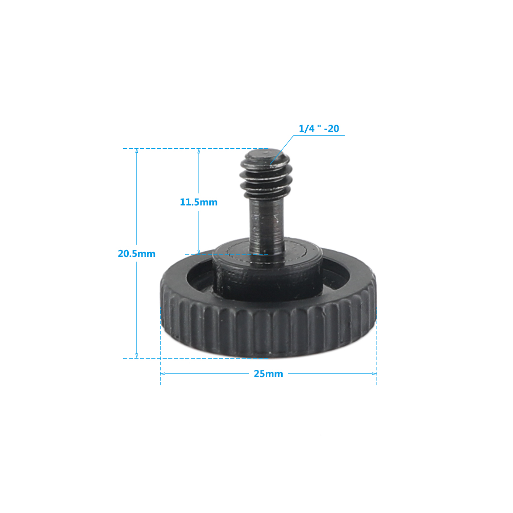 1/4" Male to Female Screw Adapter