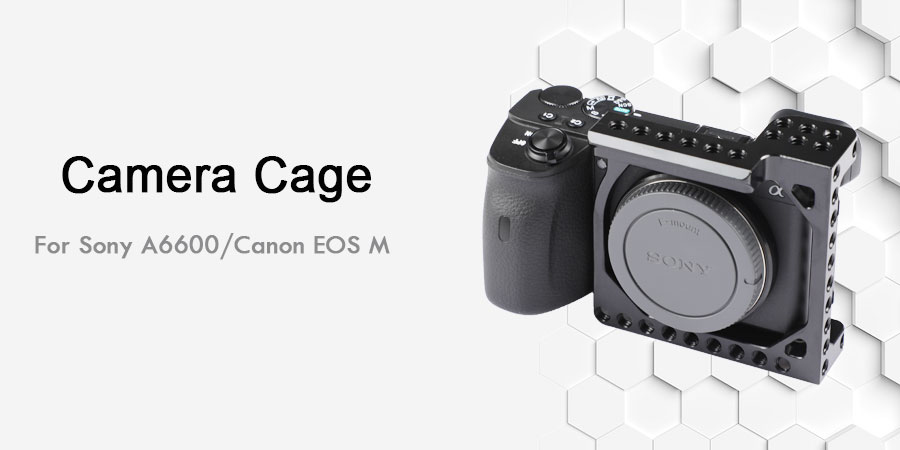 HDRiG Camera Cage Frame For Sony A6400 / A6600 & Canon Eos M