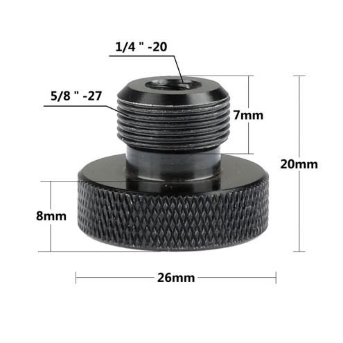 1/4 To 5/8 Microphone Screw