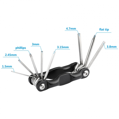 HDRiG Folding Hex Key Set