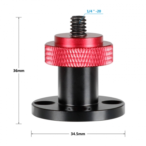 1/4-20 Screw With Wall Mount