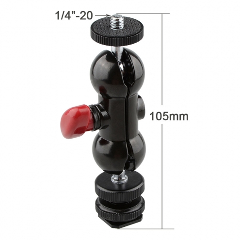 Shoe Mount Double Ball Heads