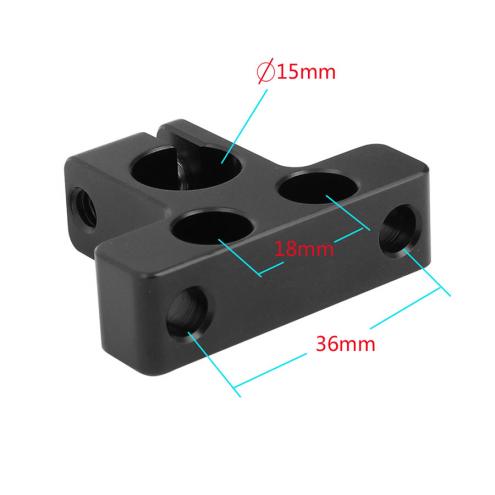 Unthreaded 15mm Single Rod Clamp