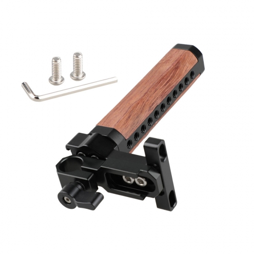 Single Rod Clamp Wooden Grip