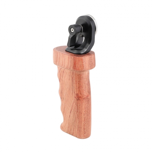 Rosette Wood Handgrip Left Side