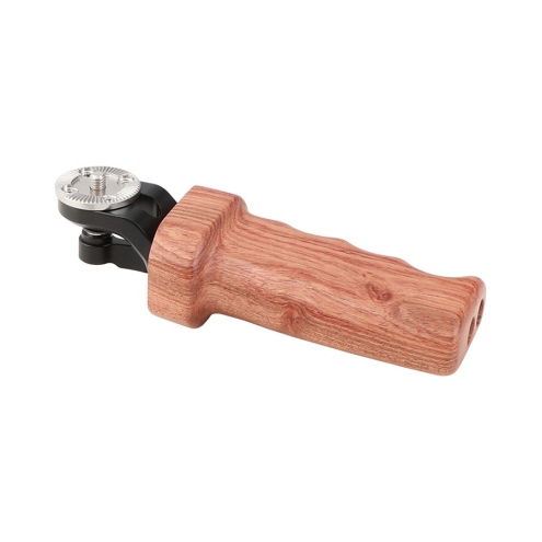 Rosette Wood Handgrip Left Side