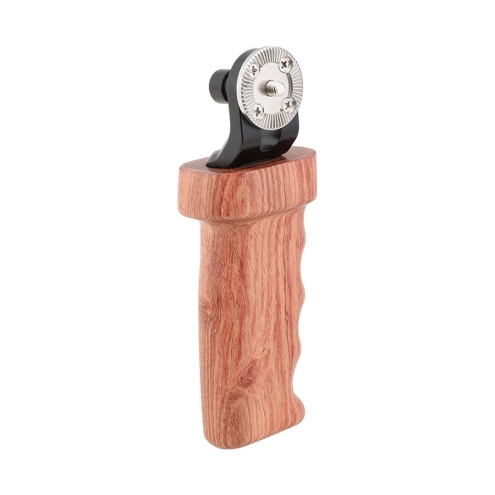 Rosette Wood Handgrip Left Side