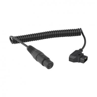 XLR Coiled Power Cable