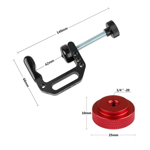 C Clamp With 1/4