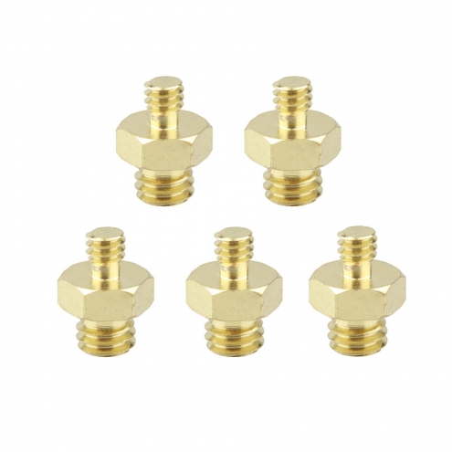 1/4 to 3/8 Double Male Screw Adapter