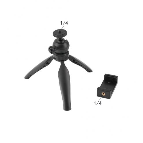 Mini Tripod with Smartphone Clamp