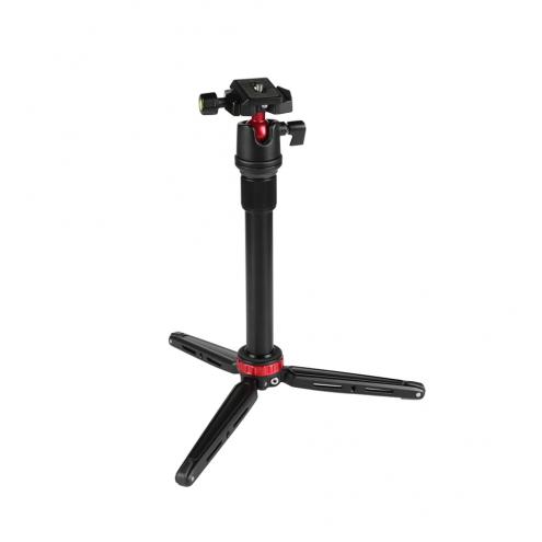 Gimbal Ball Head Extension Tripod