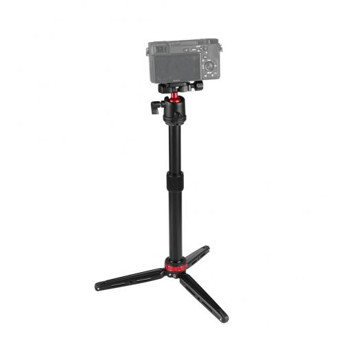 Gimbal Ball Head Extension Tripod