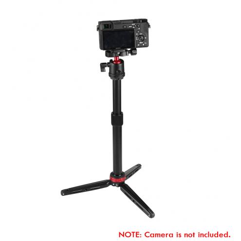 Gimbal Ball Head Extension Tripod