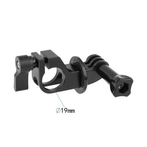 19mm Rod Clamp with GoPro Mount