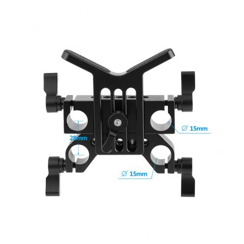 15mm Rod Clamp Lens Support Combination