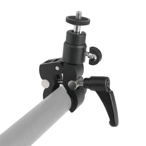 Small Super Clamp with Mini Ball Head