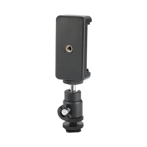 Shoe Mount Ballhead with Phone Cilp