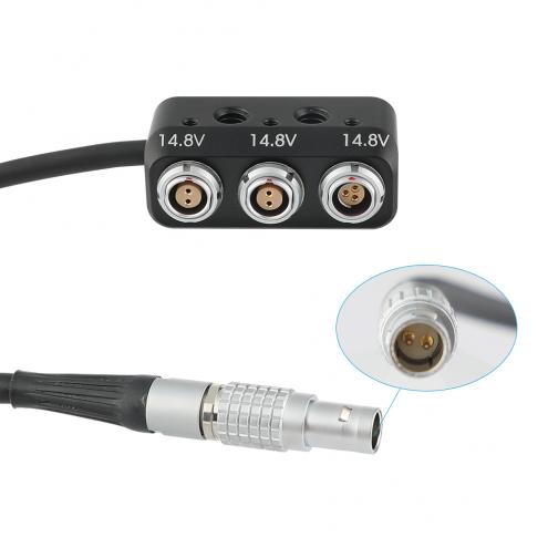 Lemo 0B 2pin Power Splitter