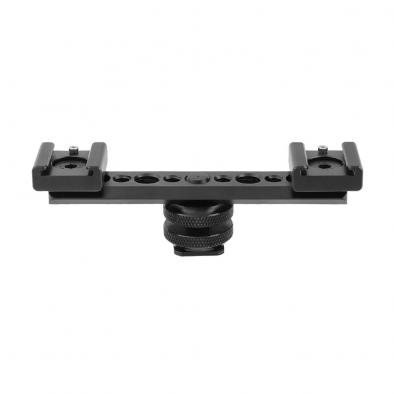 Double-end Hot Shoe Mount NATO Rail