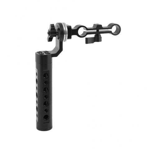 Cheese Handgrip with Arri Rosette Mount Rod Clamp