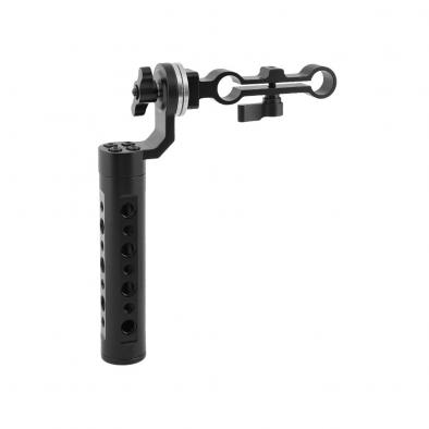 Cheese Handgrip with Arri Rosette Mount Rod Clamp
