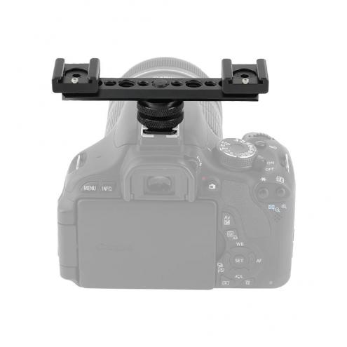 Double-end Hot Shoe Mount NATO Rail