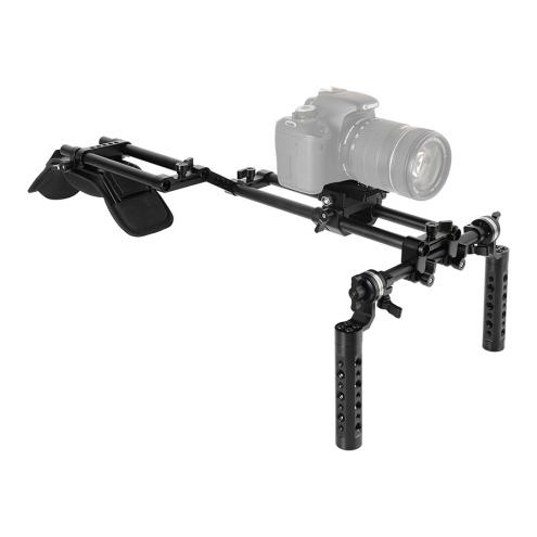 Shoulder Rig with Adjustable Handgrip