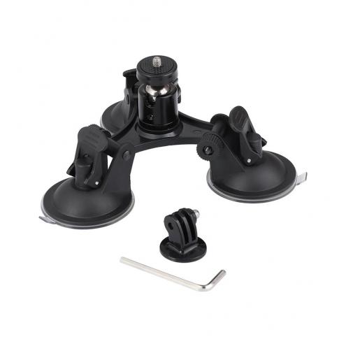 HDRiG Car Mount Triple Suction Cup Mount
