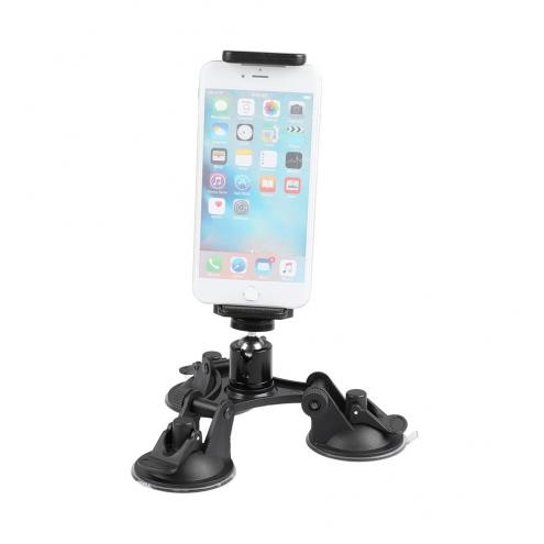 HDRiG Car Mount Triple Suction Cup Mount