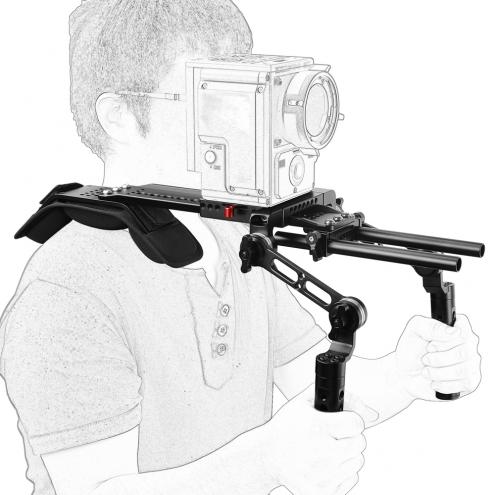 Shoulder Rig with ARRI Dovetail Plate