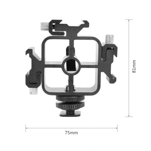 Tri-cold Shoe Mount Holder