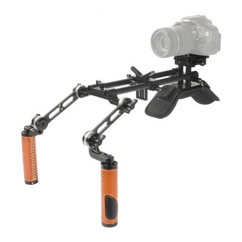 Dual Rosette Handgrip Shoulder Rig