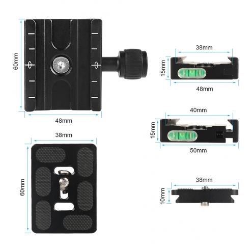 60mm Quick Release Plate Clamp Kit