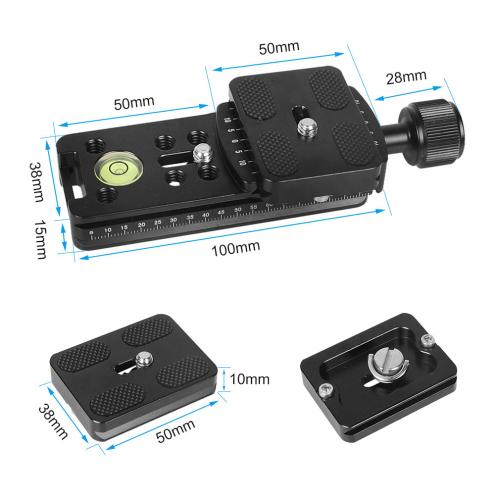 100mm Long Quick Release Plate