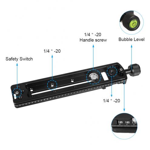 Long Quick Release Plate 200mm