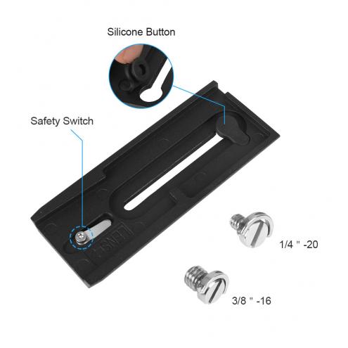 501PL Quick Release Plate 120mm