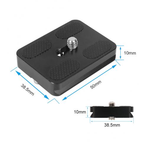 Double Lock QR Clamp with Plate