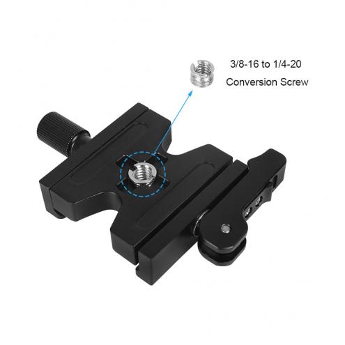 Double Lock QR Clamp with Plate