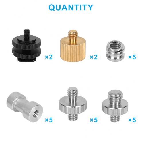 Camera Screw Adapter Combo Pack