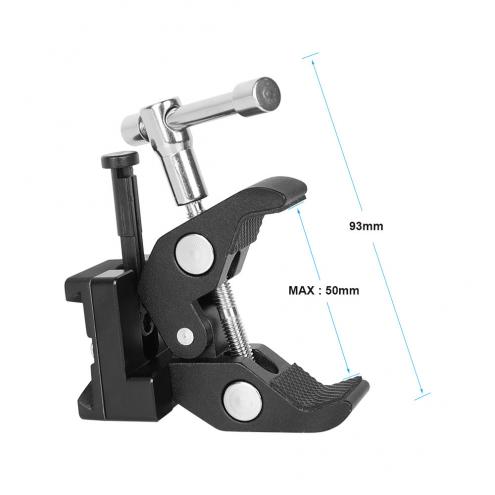 HDRiG V Lock Battery Mount with Super Clamp