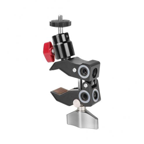 Mini Ball Head with Super Clamp