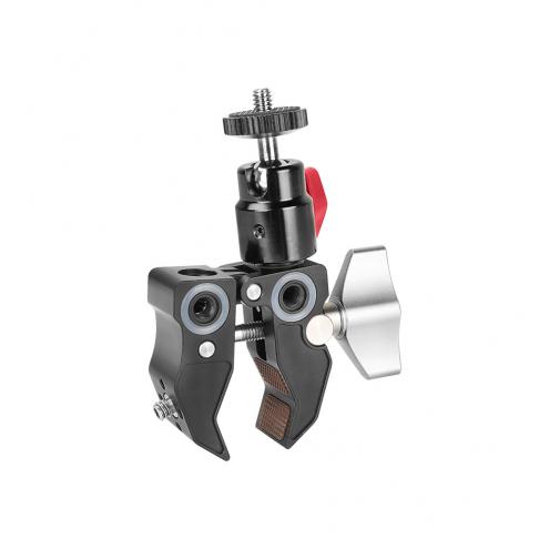 Mini Ball Head with Super Clamp