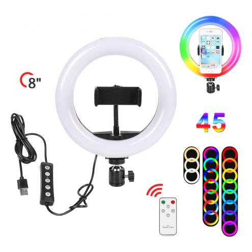 8 Inch RGB LED Light