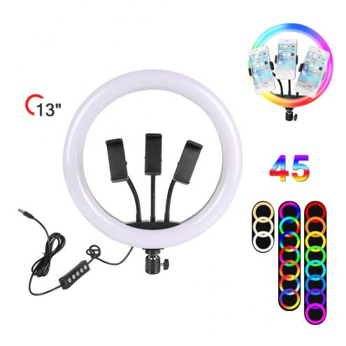 13 Inch RGB LED Ring Light