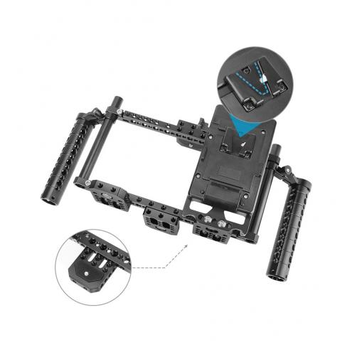 Adjustable Handheld Monitor Cage